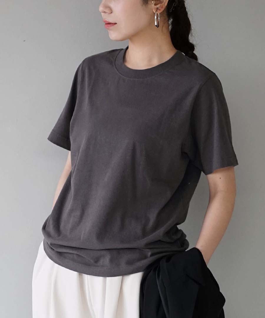 コットン100％ ベーシックTシャツ
