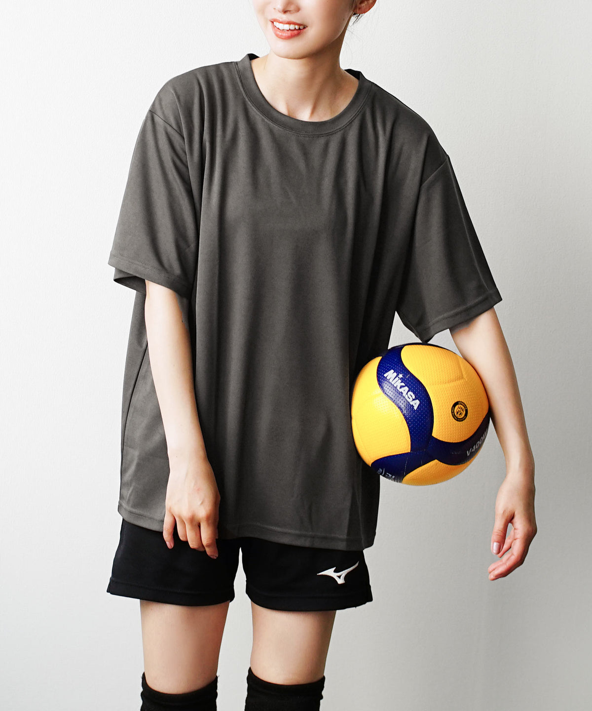 汗しみない クール＆ドライ［ユニセックスワイドTシャツ］