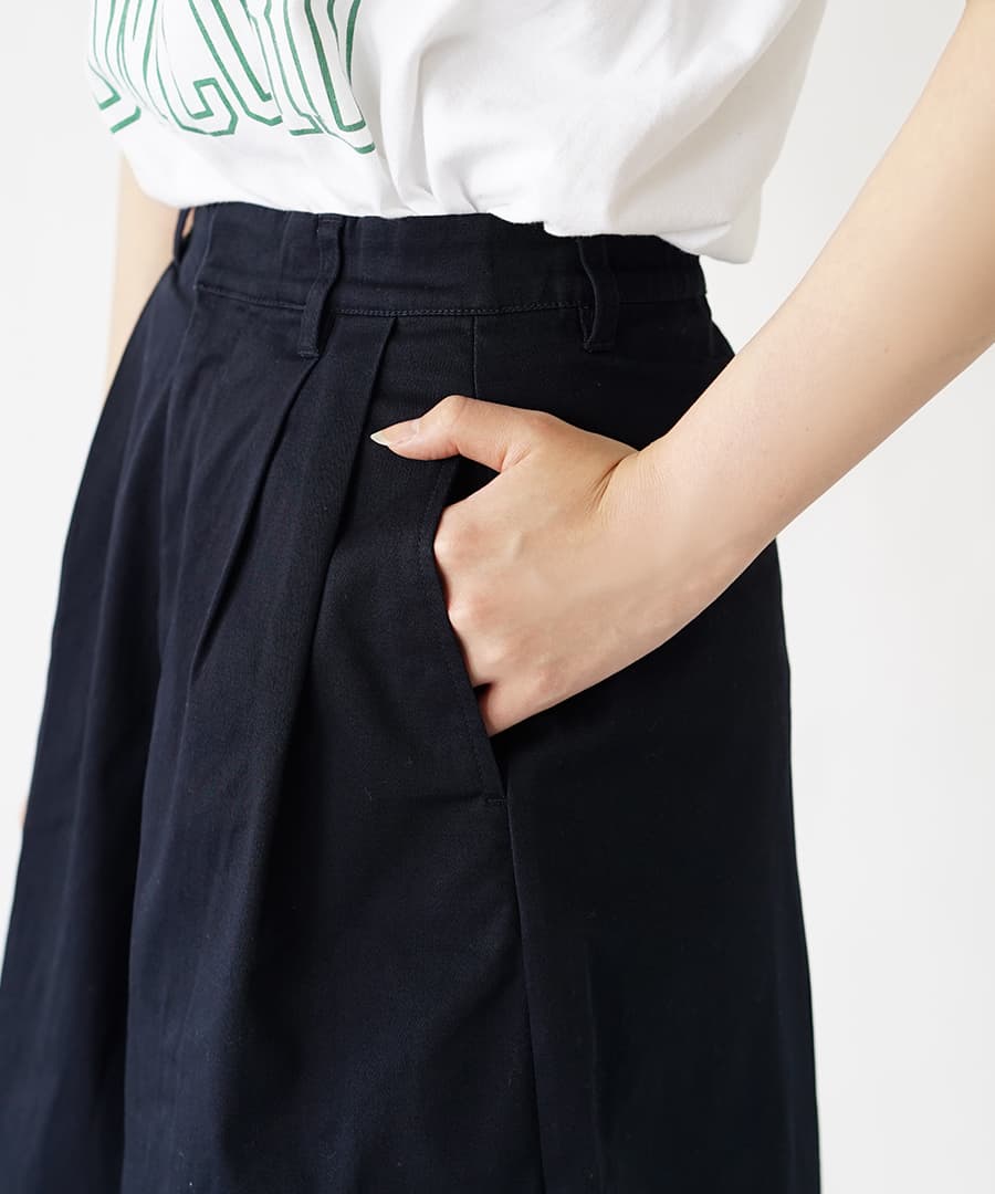 ジェネラル チノ ワイドガウチョパンツ