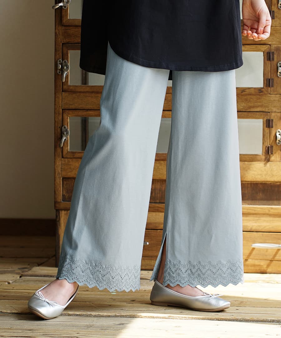 URBAN PLUS レイヤード専用 レースペチパンツ