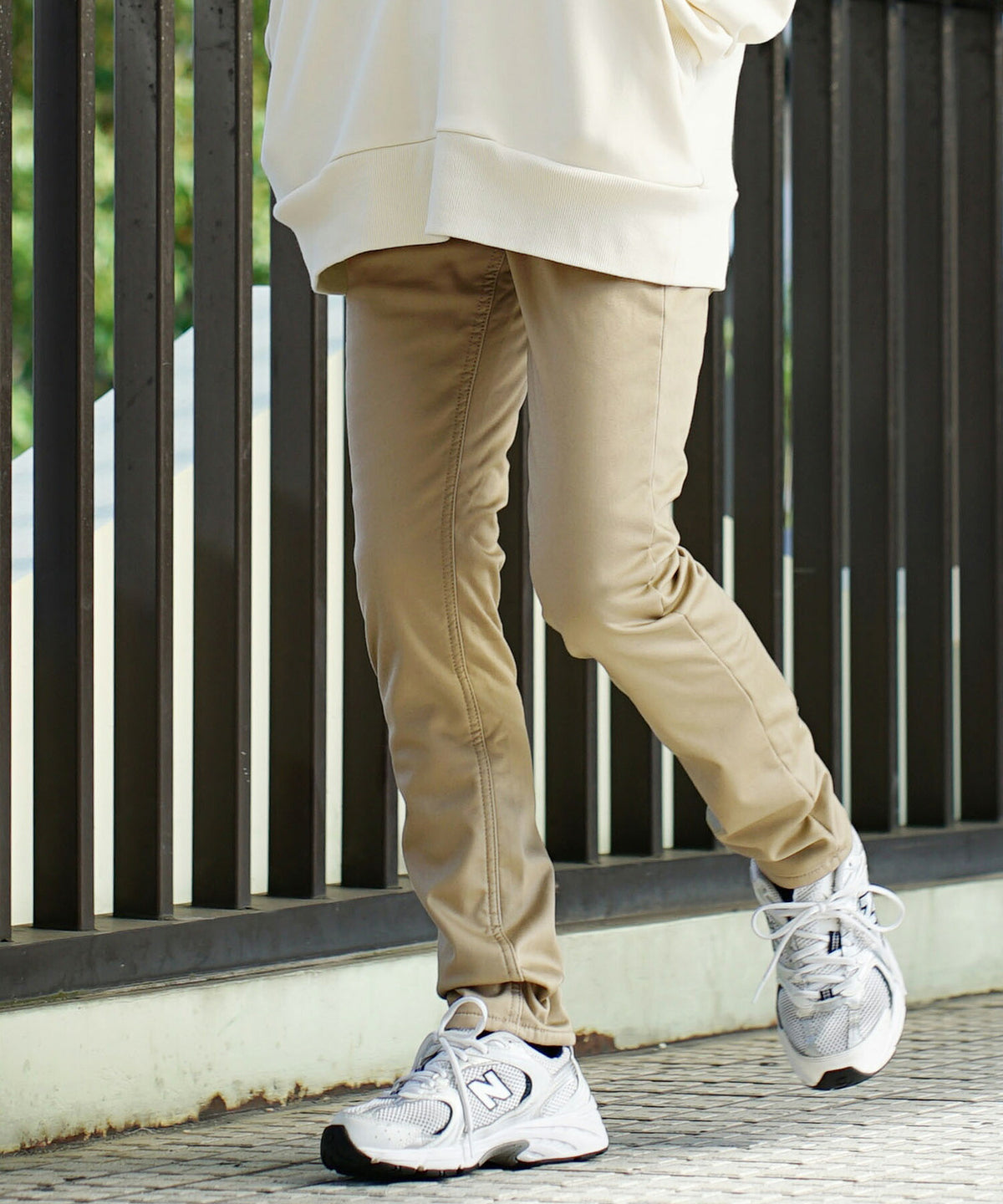 防風×裏ボア BBパンツ［スリム］